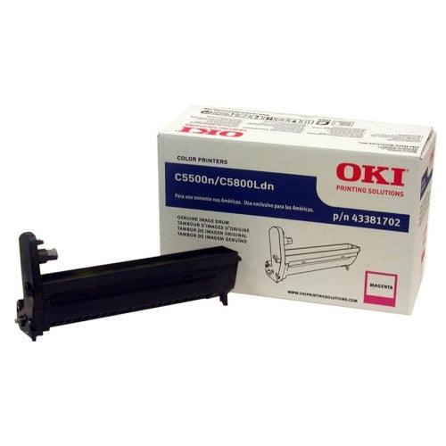 Okidata 43381702 OEM Imaging Drum For C5500 Magenta - 20K - TonerParts