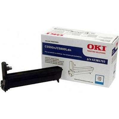 Okidata 43381703 OEM Imaging Drum For C5500 Cyan - 20K - TonerParts