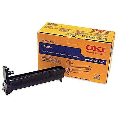 Okidata 43381757 OEM Imaging Drum For C6000 Yellow - 20K - TonerParts