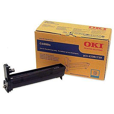 Okidata 43381759 OEM Imaging Drum For C6000 Cyan - 20K - TonerParts