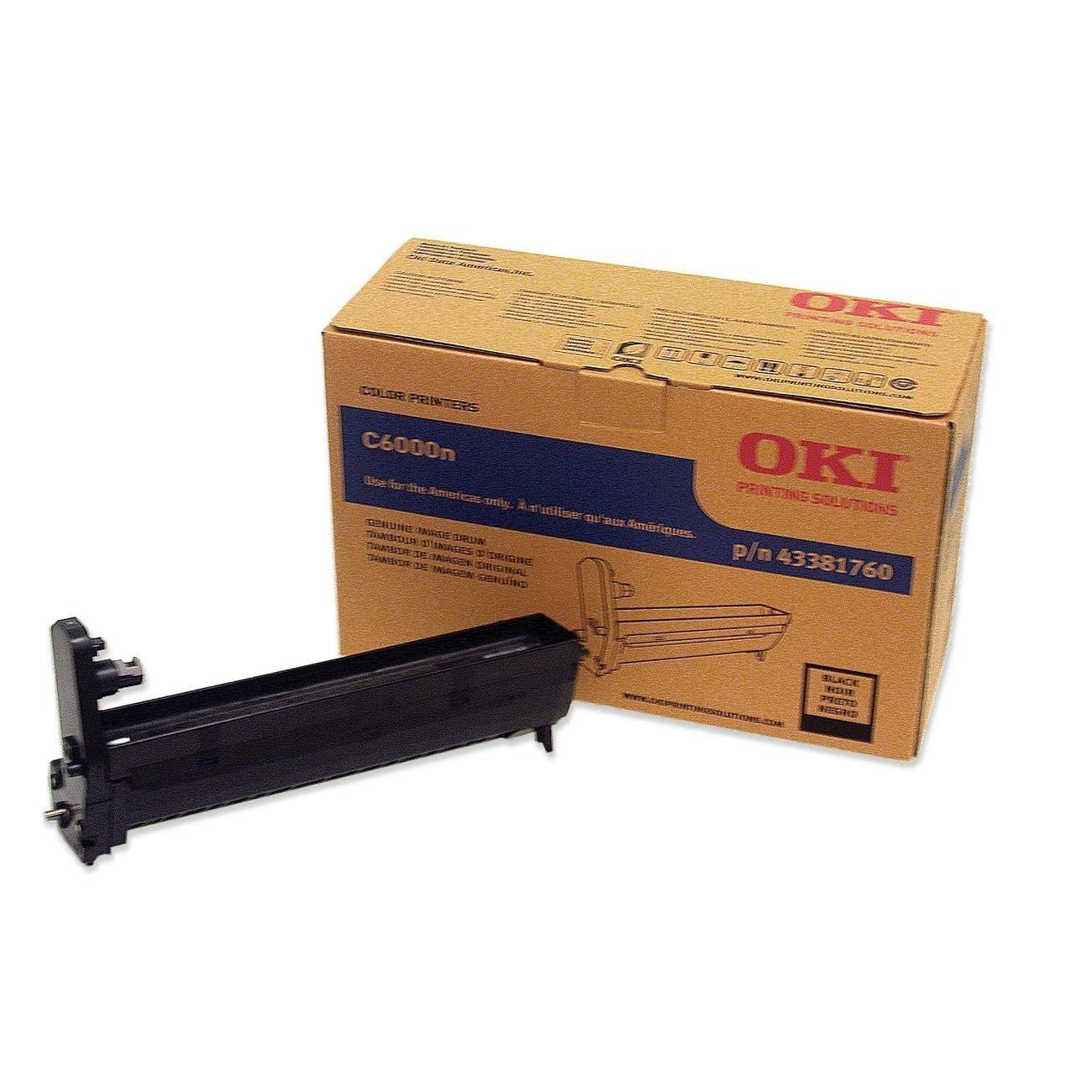 Okidata 43381760 OEM Imaging Drum For C6000 Black - 20K - TonerParts