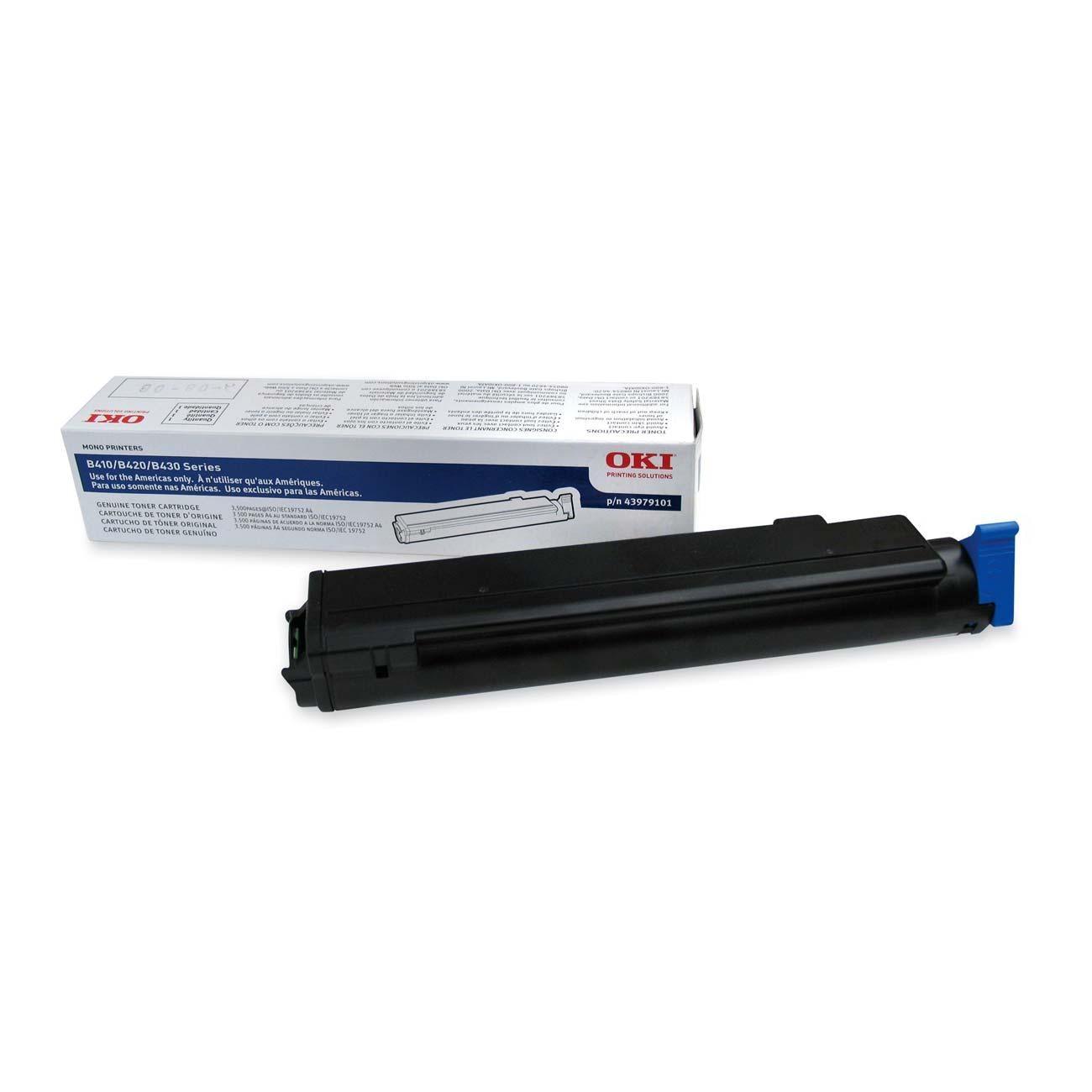Okidata 43979101 OEM Toner Cartridge For B420 Black - 3.5K - TonerParts