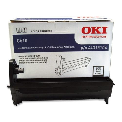 Okidata 44315104 OEM Imaging Drum for C610 Black - 20K - TonerParts