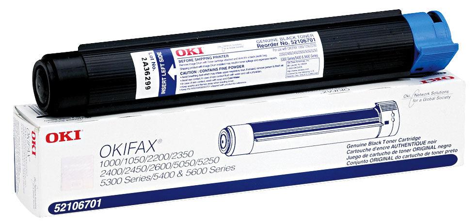 Okidata 52106701 OEM Toner Cartridge For OkiFax 5600 Black - 2.5K - TonerParts