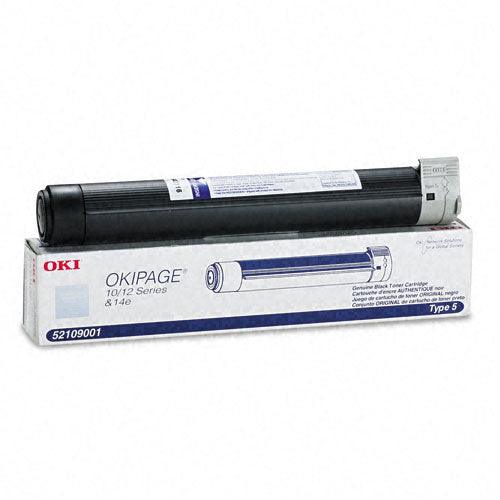 Okidata 52109001 OEM Toner Cartridge For OkiPage 10 Black - 2K - TonerParts