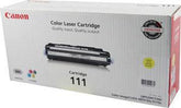 Original Canon 111, 1657B001AA Toner Cartridge, 1657B008, CRG111 Yellow - 6K