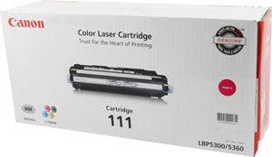 Original Canon 111, 1658B001AA Toner Cartridge, 1658B008, CRG111 Magenta - 6K - TonerParts