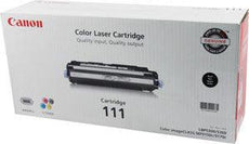 Original Canon 111, 1660B001AA Toner Cartridge, 1660B008, CRG111 Black - 6K