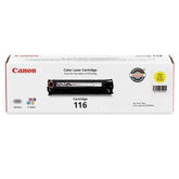 Original Canon 116, CRG116, 1977B001 Toner Cartridge Yellow - 1.5K