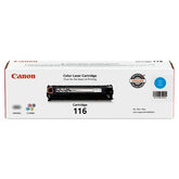 Original Canon 116, CRG116, 1979B001 Toner Cartridge Cyan - 1.5K