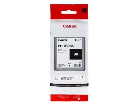 Original Canon PFI-030BK Ink Cartridge - Black - 55ml - TonerParts