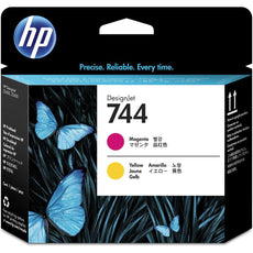 OEM HP 744, F9J87A Inkjet Printhead - Magenta/Yellow
