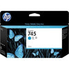 Original HP 745, F9J97A Inkjet Ink Cartridge - Cyan - 130ml
