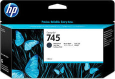 OEM HP 745, F9J99A Ink Cartridge - Matte Black - 130ml