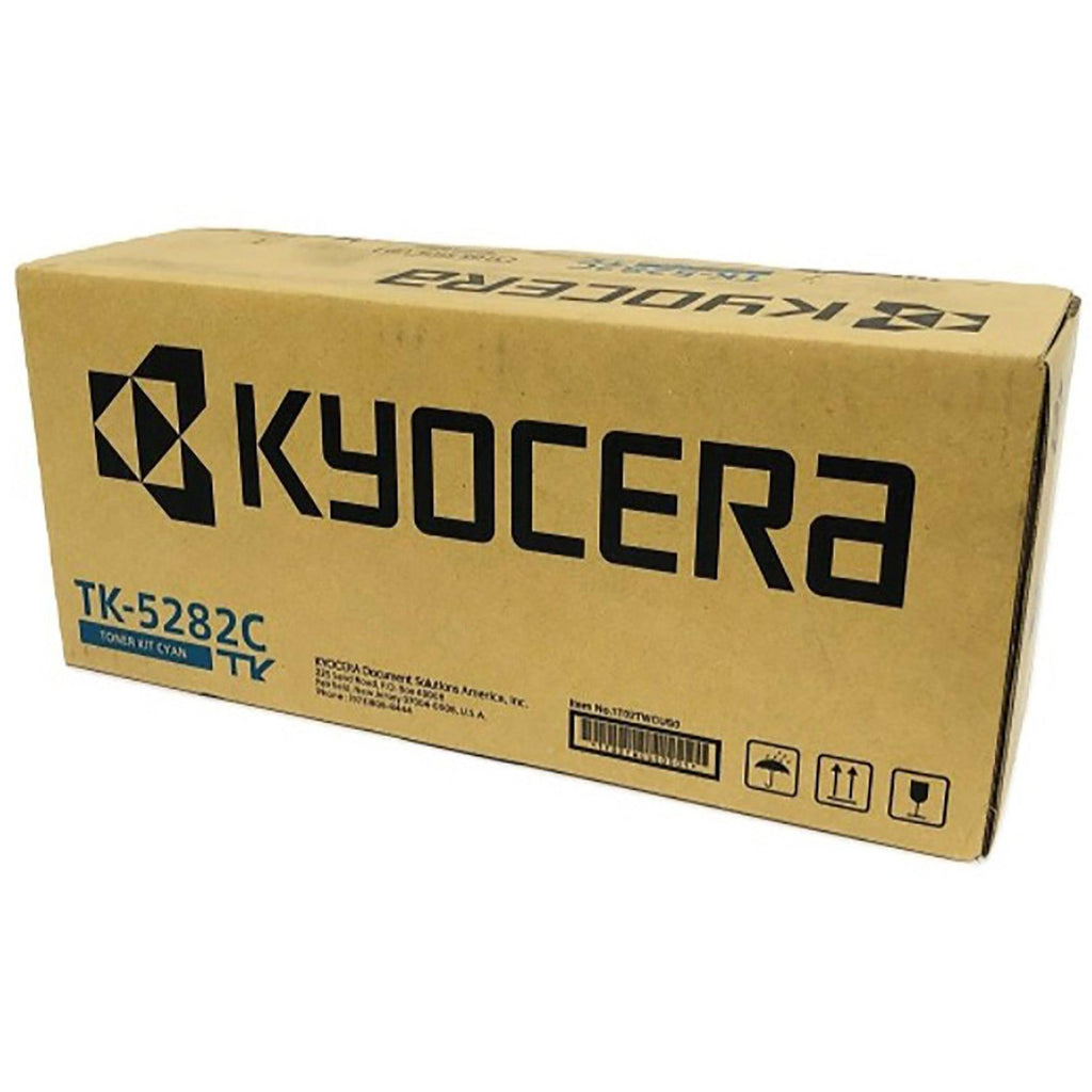 Original Kyocera TK-5282C Toner Cartridge - Cyan - 11,000 Pages