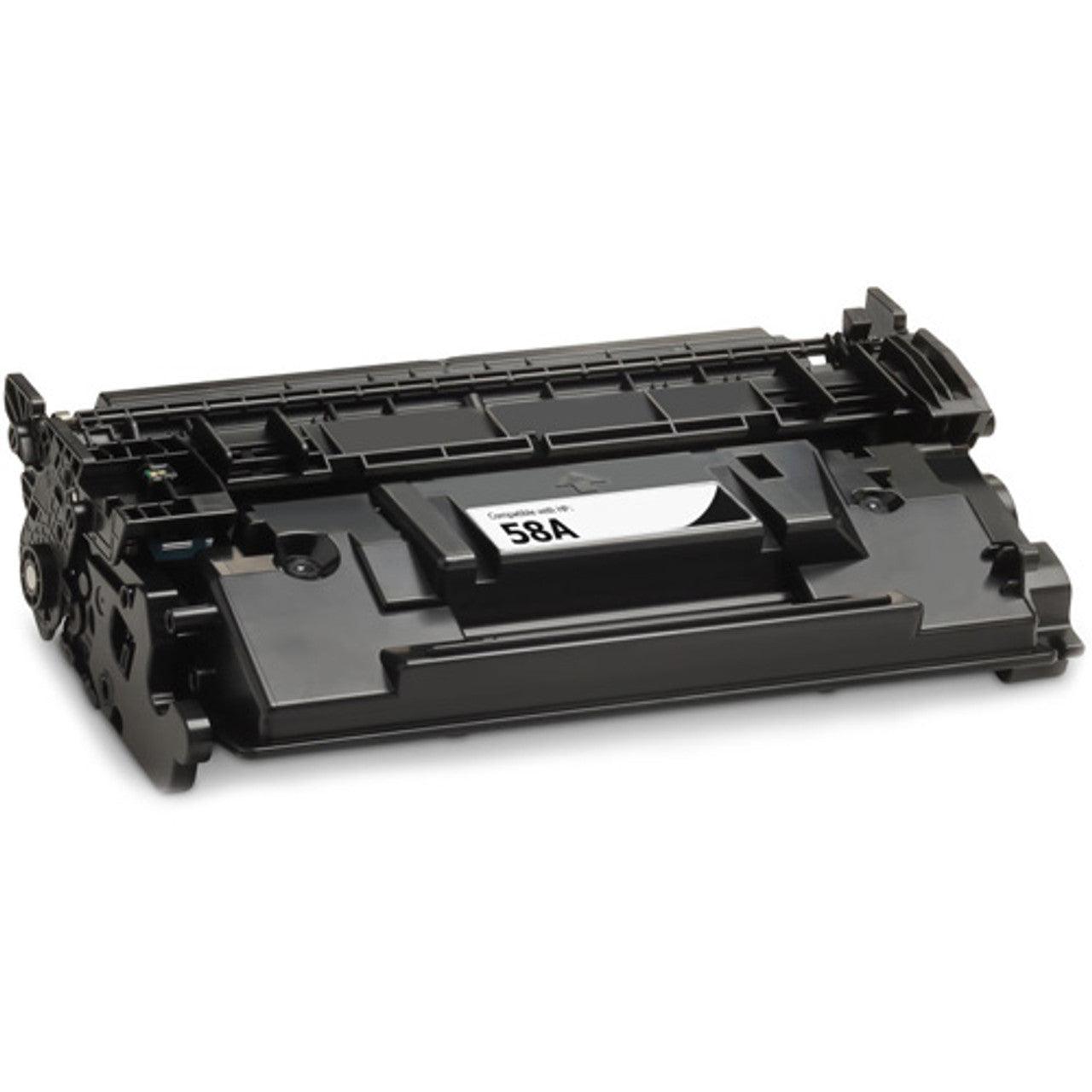 Remanufactured CF258A 58A Toner Cartridge Black 3K With Chip - TonerParts