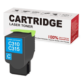 Remanufactured Xerox C310, C315, 006R04357 Toner Cartridge Cyan 2K