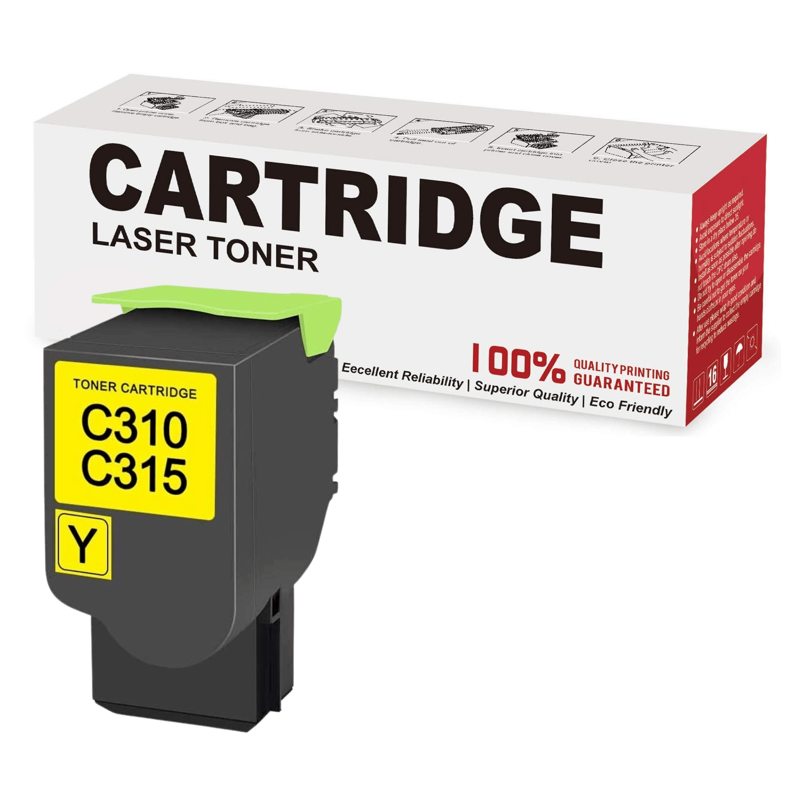 Remanufactured Xerox 006R04367 C310 C315 Toner Cartridge Yellow 5K - TonerParts