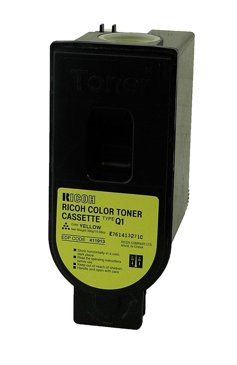 Ricoh 411913 OEM Toner Cartridge For Aficio Color 3131 Yellow - 10.7K - TonerParts