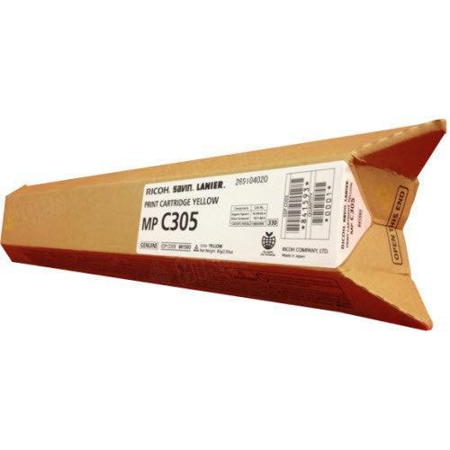Ricoh 841593, 842120 OEM Toner Cartridge For Aficio MPC305 Yellow - 4K - TonerParts