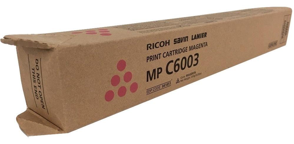 Ricoh 841851 OEM Toner Cartridge for Aficio MP C4503, C6003 Magenta - 22.5K - TonerParts
