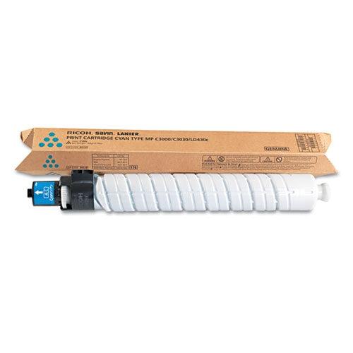 Ricoh 884965 OEM Toner Cartridge Aficio MP C3000 Cyan - 15K - TonerParts