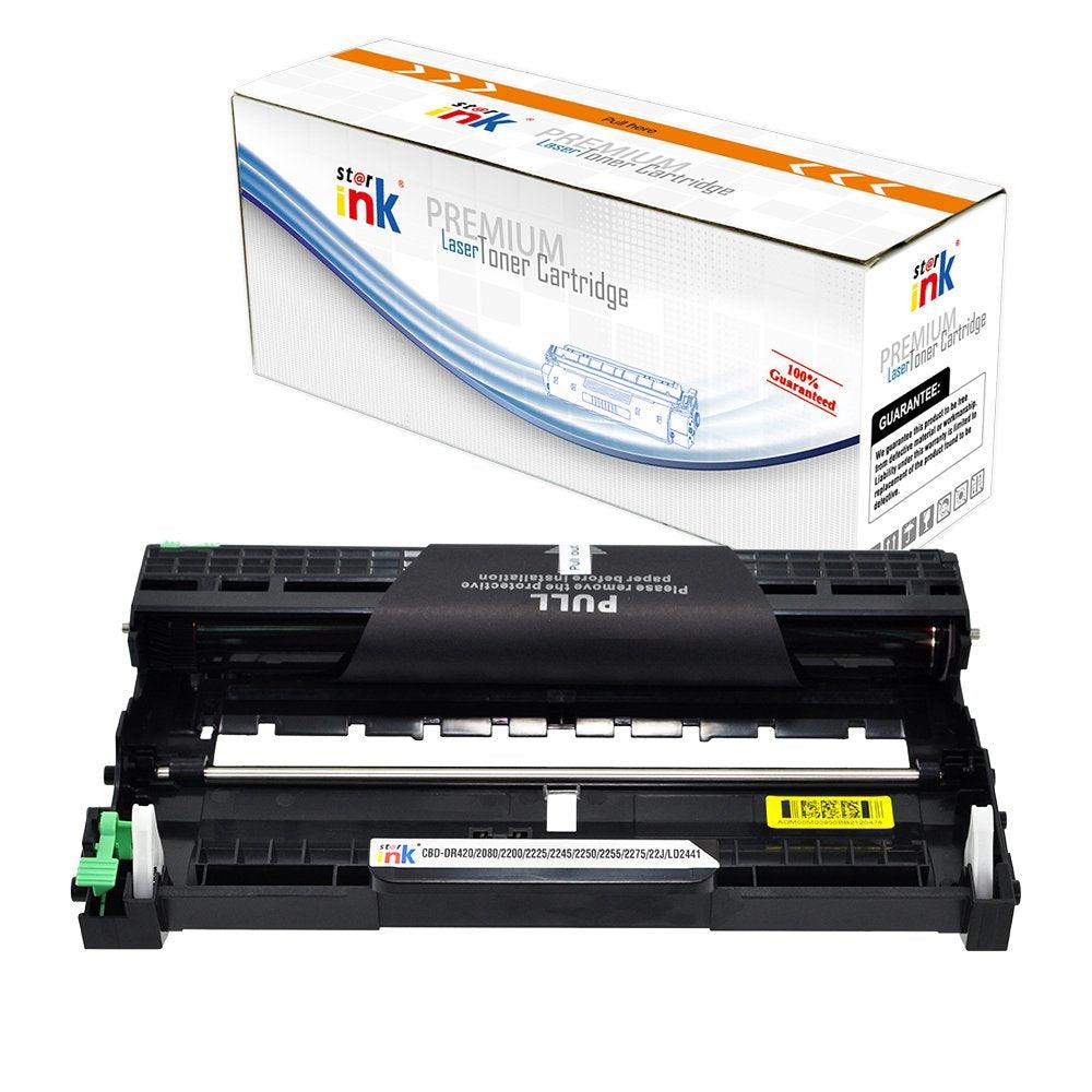 StarInk Compatible Brother DR420 DR-420 Drum Black 12K - TonerParts