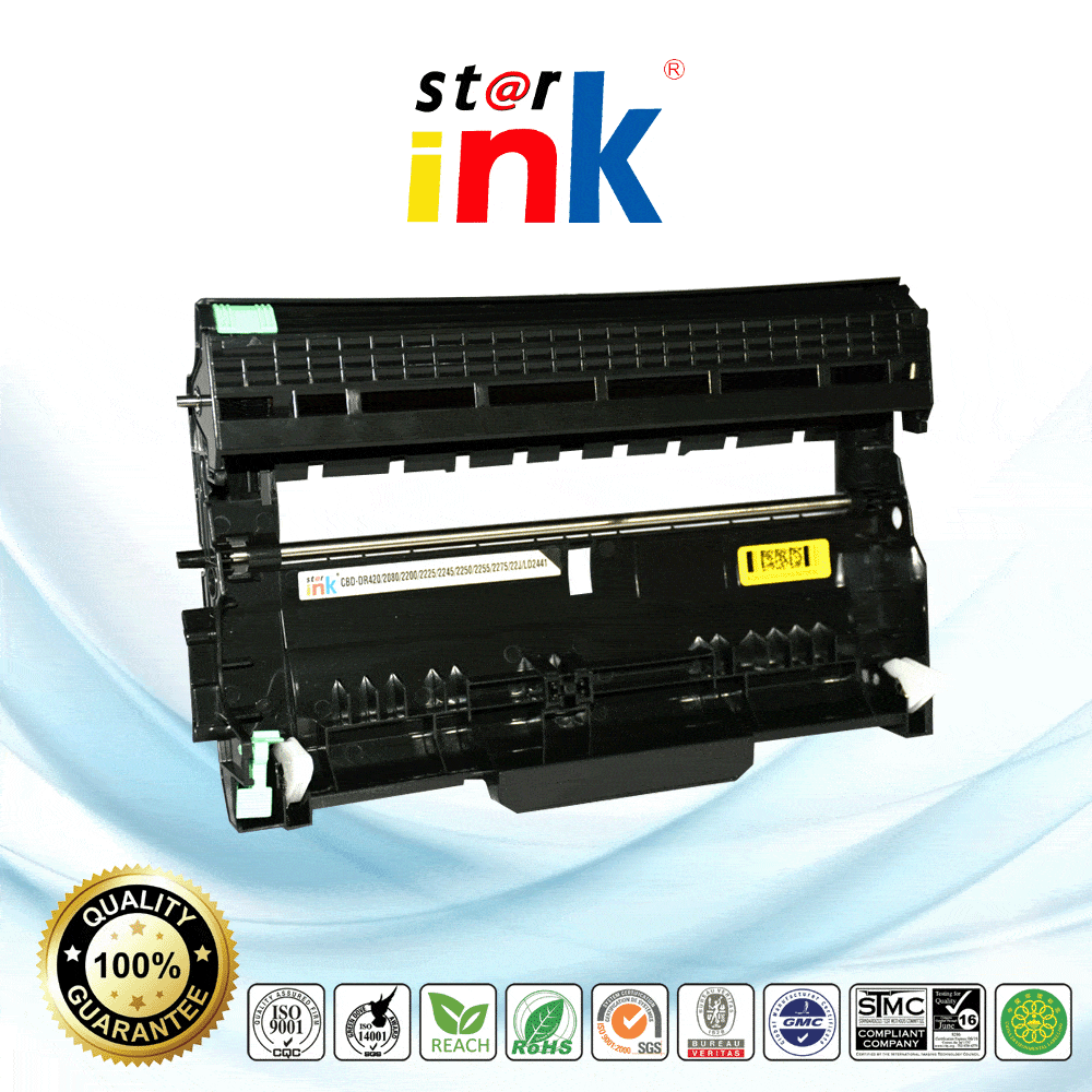 StarInk Compatible Brother DR420 DR-420 Drum Black 12K - TonerParts
