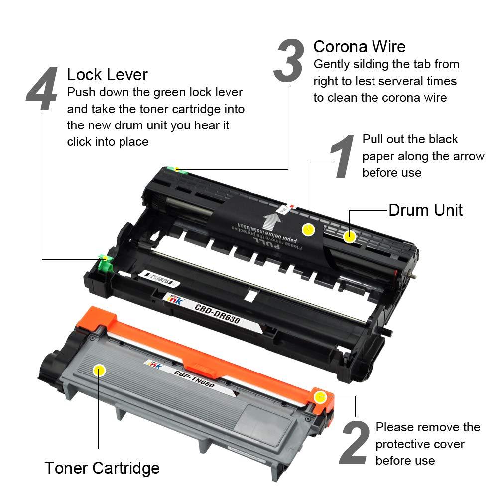 StarInk Compatible Brother DR630 DR-630 Drum Black 12K - TonerParts