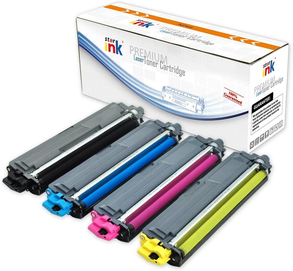 StarInk Compatible Brother TN221 / TN225 Toner Cartridges BCYM Bundle - TonerParts