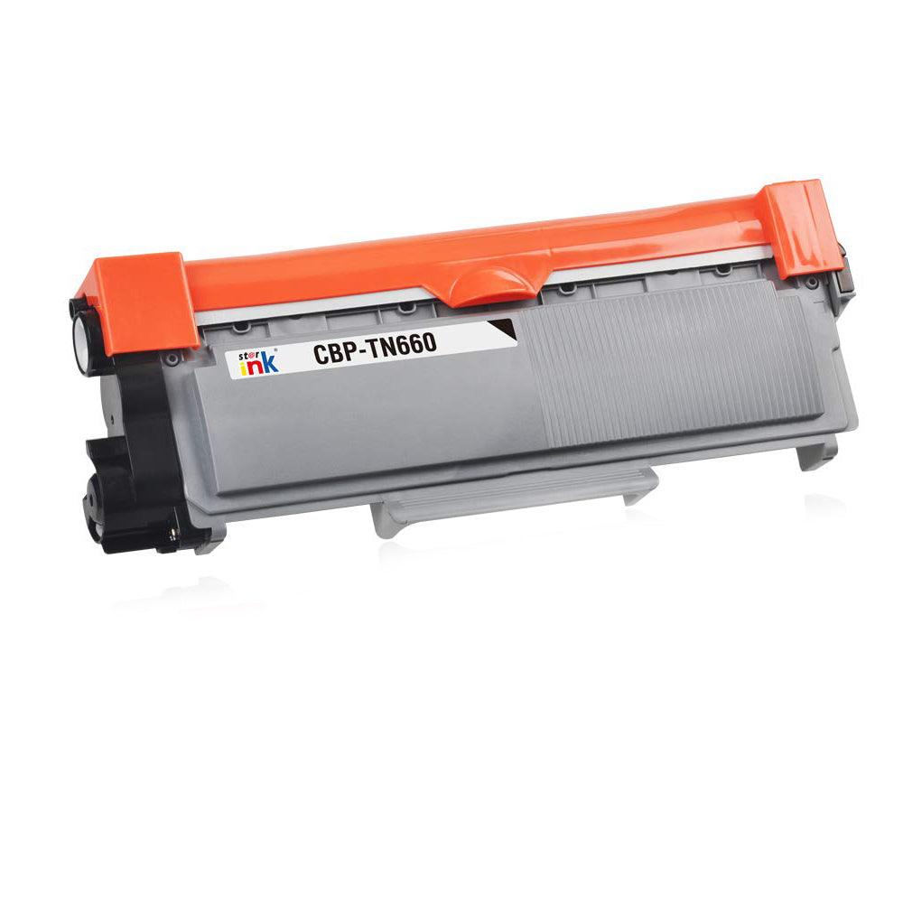 StarInk Compatible Brother TN660 TN-660 Toner Cartridge Black 2.6K - TonerParts