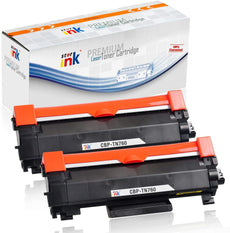 StarInk Compatible Brother TN760 Toner Cartridge Black 3K 2 Pack