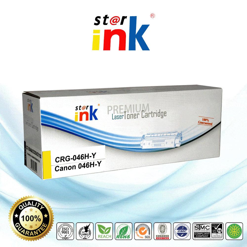 StarInk Compatible Canon 046HY 1251C001 Toner Cartridge Yellow 5K - TonerParts