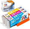 StarInk Compatible Canon CLI-281XL CMY Color Ink Cartridges 3 Pack