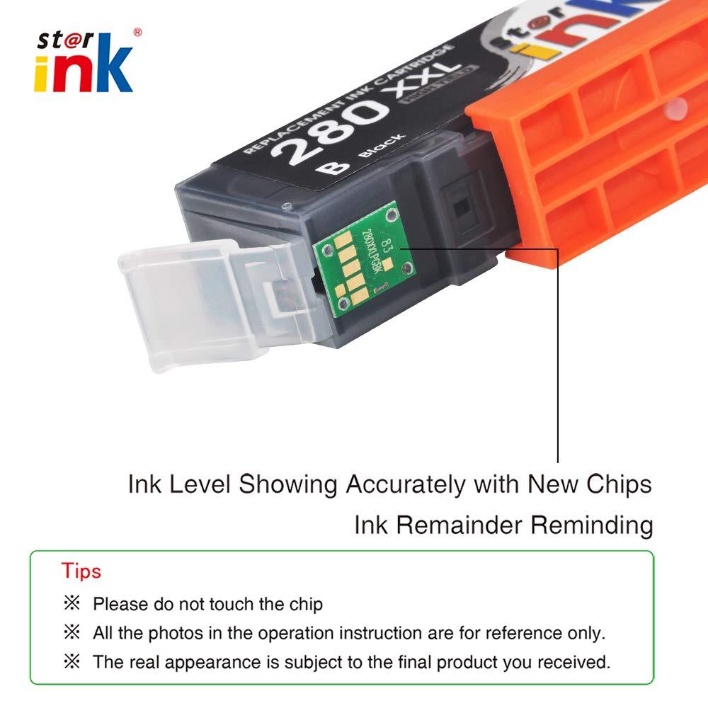 StarInk Compatible Canon PGI-280XXL Black, 2021C001 Ink Cartridges 3 Pack - TonerParts