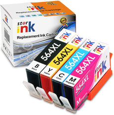 StarInk Compatible HP 564XL Ink Cartridges BCYM 4 Pack