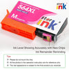 StarInk Compatible HP 564XL Ink Cartridges BCYMPB 5 Pack