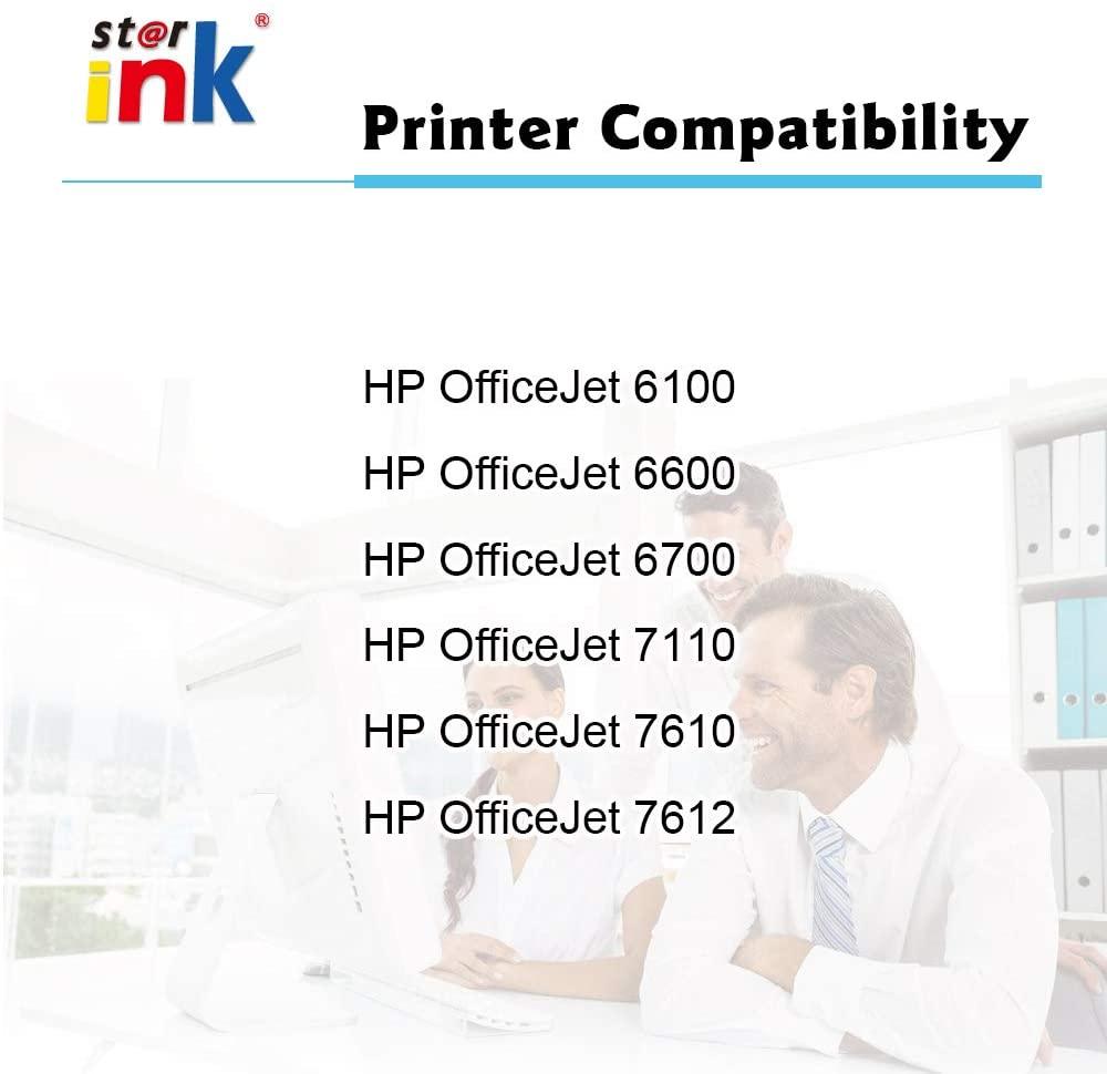 StarInk Compatible HP 932XL HP 933XL Ink Cartridges BCYM 4 Pack - TonerParts