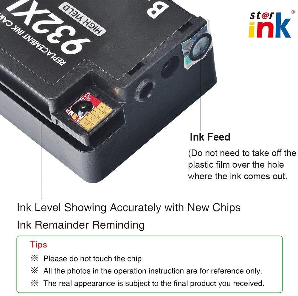 StarInk Compatible HP 932XL Ink Cartridges Black 3 Pack - TonerParts