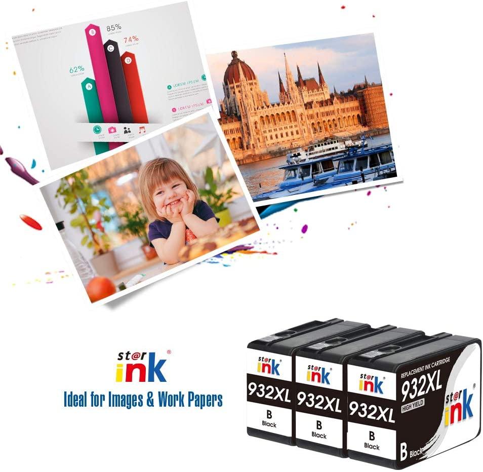StarInk Compatible HP 932XL Ink Cartridges Black 3 Pack - TonerParts