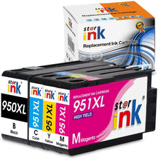 StarInk Compatible HP 950XL 951XL Ink Cartridges BCYM 4 Pack