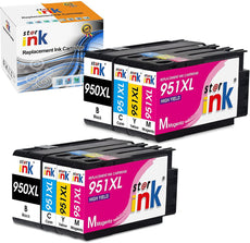 StarInk Compatible HP 950XL 951XL Ink Cartridges BCYM 8 Pack