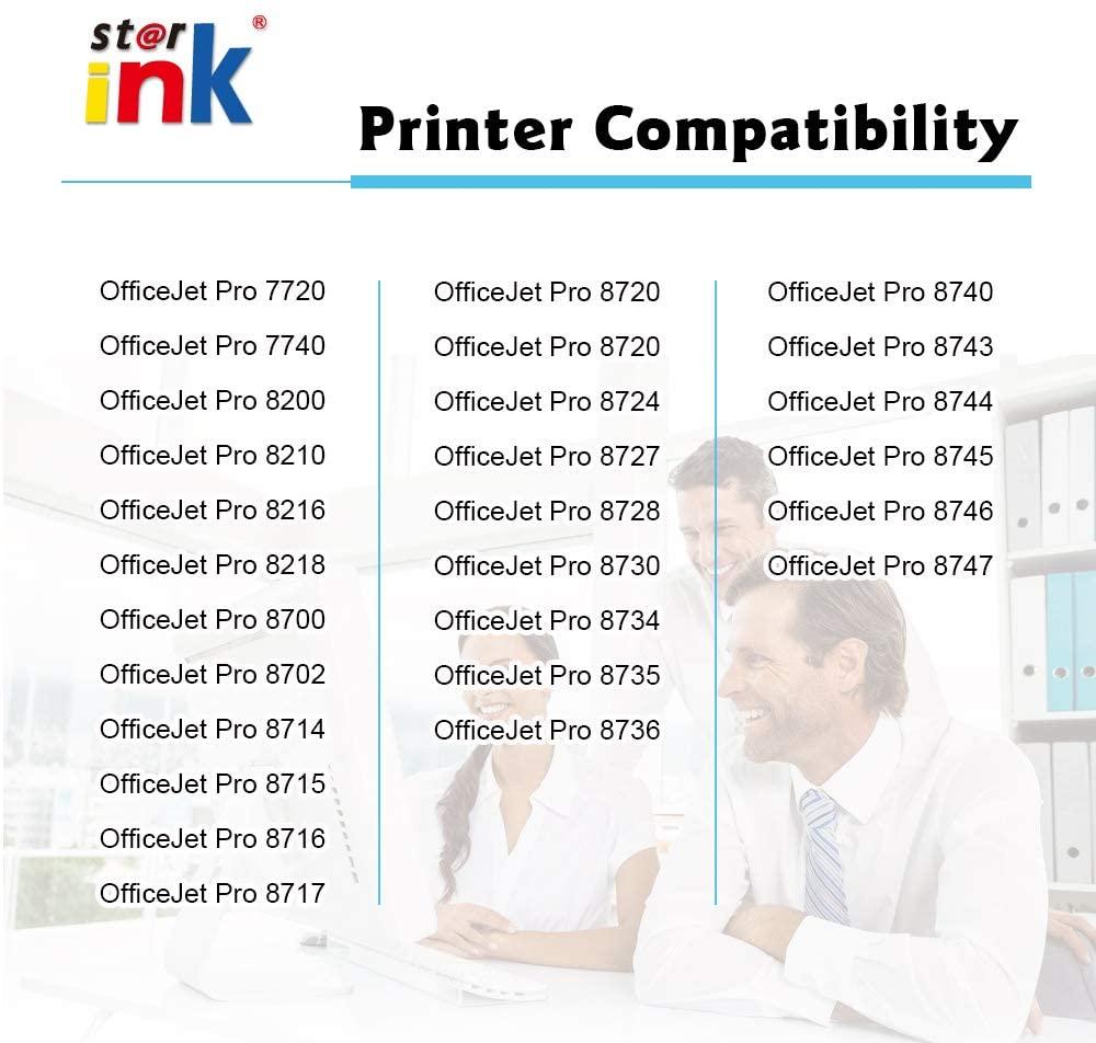 StarInk Compatible HP 952XL Ink Cartridges for 2B 1CYM Value 5 Pack - TonerParts