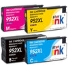 StarInk Compatible HP 952XL Ink Cartridges for BCYM Value 4 Pack