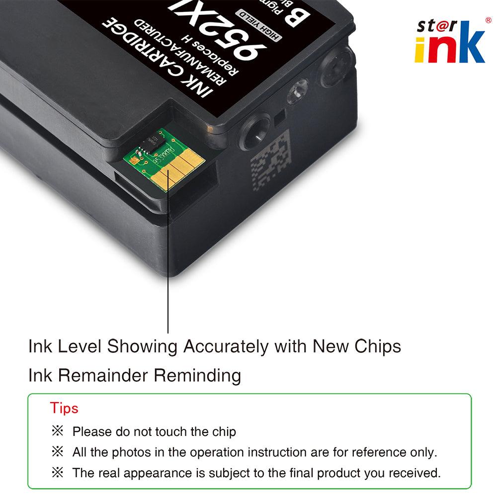StarInk Compatible HP 952XL Ink Cartridges for BCYM Value 4 Pack - TonerParts
