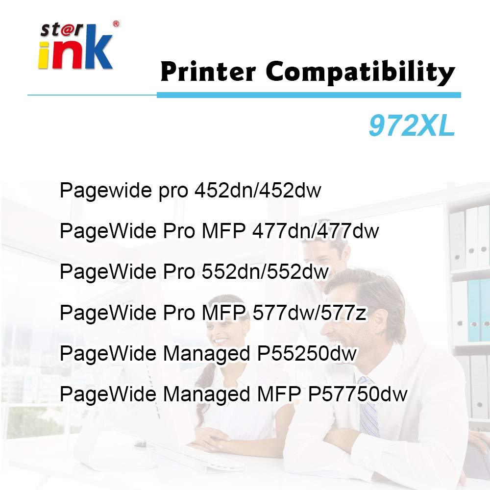 StarInk Compatible HP 972X Ink Cartridges BCYM 4 Pack - TonerParts