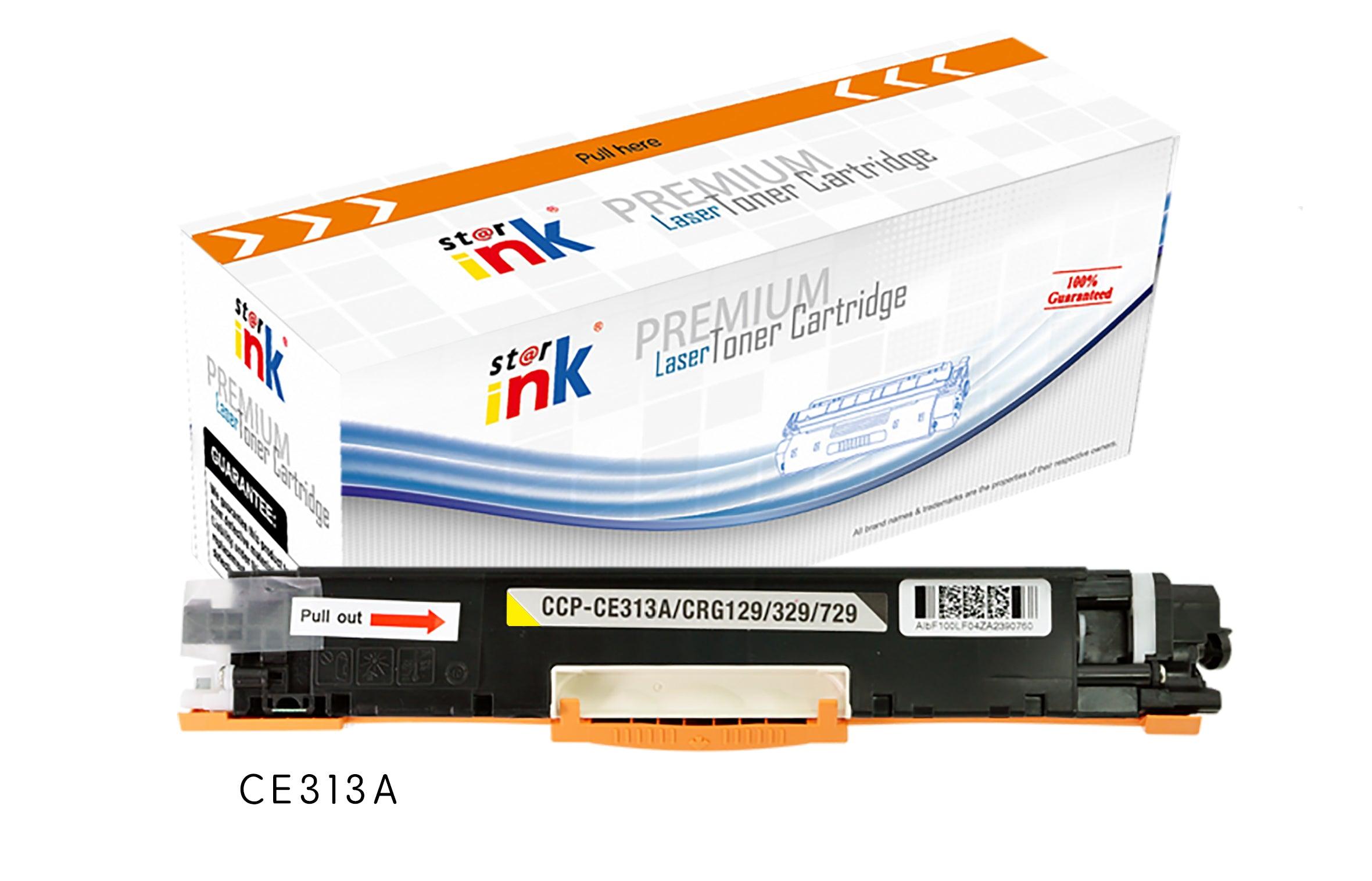 StarInk Compatible HP CE313A 126A Toner Cartridge Magenta 1K - TonerParts