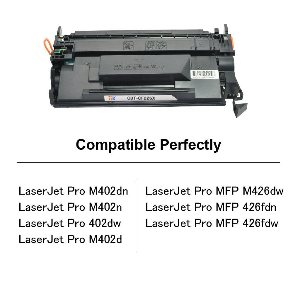 StarInk Compatible HP CF226X 26X Toner Cartridge Black 9K - TonerParts