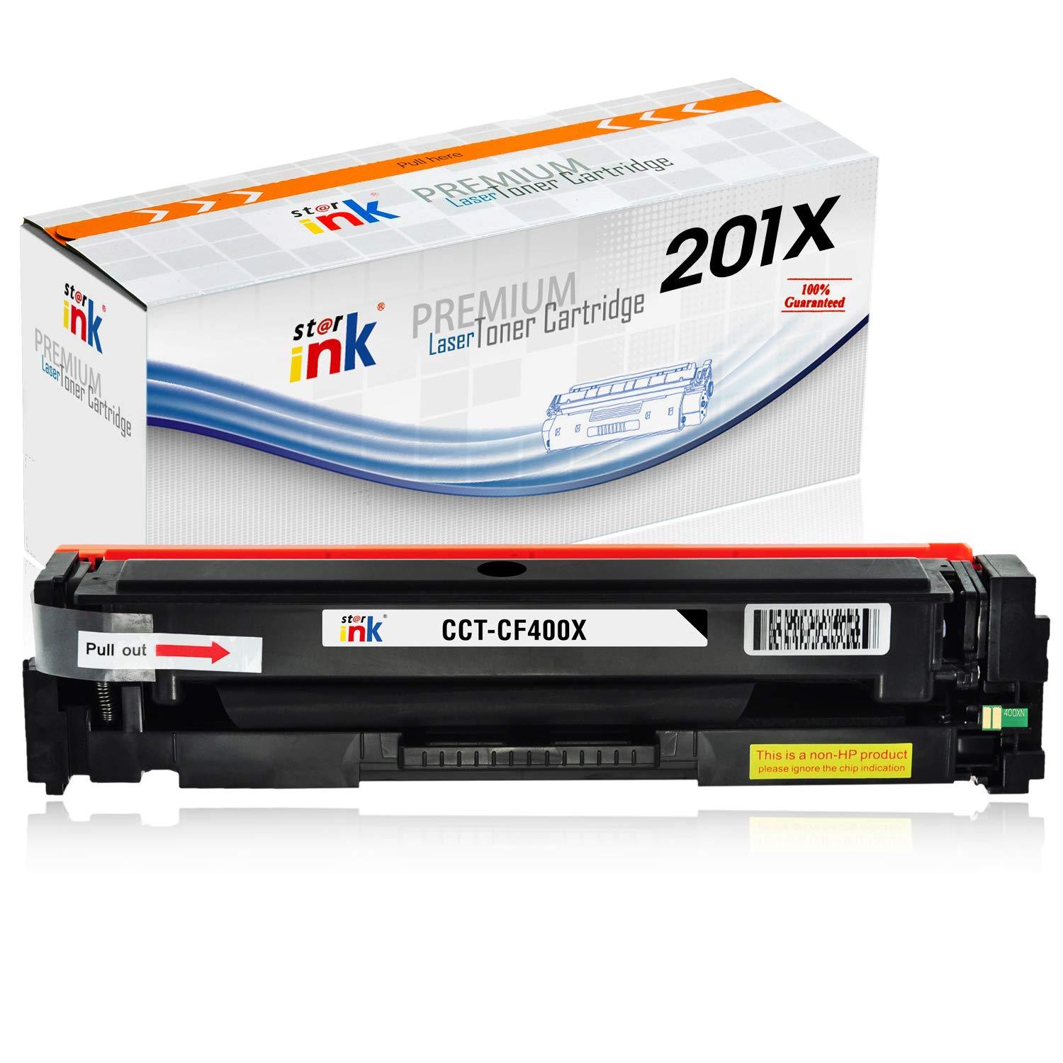 StarInk Compatible HP CF400X 201X Toner Cartridge Black 2.8K - TonerParts