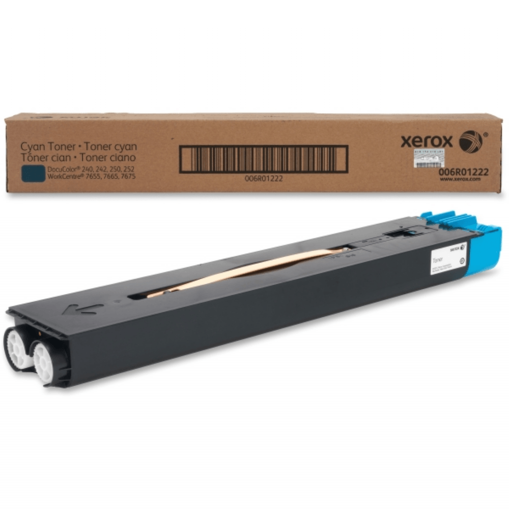Xerox 006R01222, 6R1222 OEM Toner Cartridge For DocuColor 240 Cyan - 34K - TonerParts